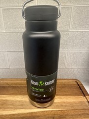 Klean Kanteen TKWIDE 32 fl oz Insulated Stainless Steel Water Bottle W Straw