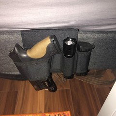 Tactical Concealed Carry Under Bed Mattress Gun Holster Car Seat Pistol Holster