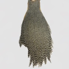 Super Grizzly Neck Hackle Fly Tying Feathers Size 16-22 High Quality