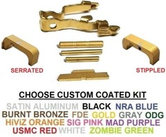 Extended Slide Stop, Mag Release, Control Kit For Glock 17 19 19X 26 34 Gen 5