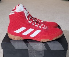Adidas Tech Fall 2.0 Wrestling Boxing Shoes – Mens Size 9, Red/White