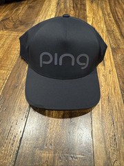 Ping Structured Fit Women’s FlexFit Delta Strapback Golf Hat Black