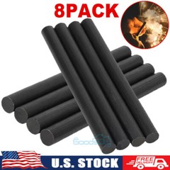 8 PCS 5/16″Ferro Rod Fire Starter Ferrocerium Outdoor Survival Camping flints