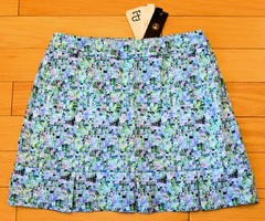 NWT EP New York «Sponge Tile Print» Womens 17.5″ Pull On Golf Skort-Small @$98