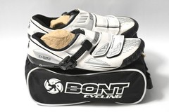 New Bont Cycling A-Two A2 Carbon Road Shoes US 7.5 EU 41 MM 259 Shimano Look