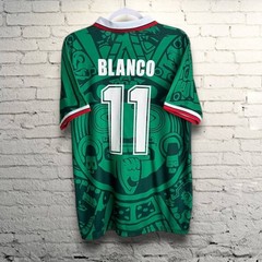 Mexico 1998/1999 World Cup Home Jersey – Cuauhtémoc Blanco #11