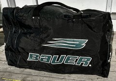 Bauer Senior Hockey Locker Hockey Bag 40″ XL Extra Large Black Teal Equipment