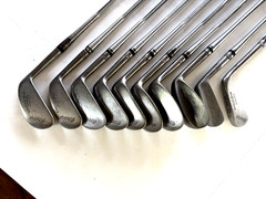 Antique Set KROYDON golf clubs 3-10, «Rough Iron», «Sand «Blaster» 10 in all