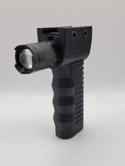 Picatinny Mount Tactical Flashlight – 300 Lumen – Push Button – Made In USA
