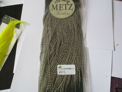 metz grizzly microbarb saddle grade 2 rooster hackle feathers 