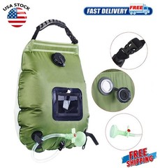Solar Shower Bag 5 gallons/20L Solar Heating Camping Shower Bag for Camping