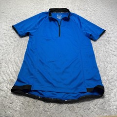 Mountain Warehouse Active Cycling Shirt Blue Short Sleeve Isocool Womens Size S