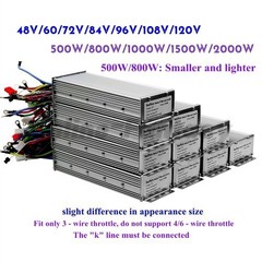 US E-bike Multiple Voltage/Power Selection Brushless DC Motor Speed Controller