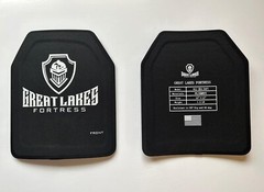 Body Armor Bullet Proof Plates PE Light Weight Level IIIA 3A Curved 10×12 PAIR