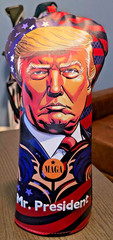 Mr. President MAGA Driver Headcover Golf Club Head Cover Red White Blue
