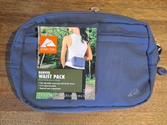 Ozark Trail Denver Waistpack Blue Indigo Polyester Fanny Pack with Zipper
