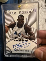 2013-14 Panini Preferred Shaquille O’Neal #452 NBA Pride Auto 09/10