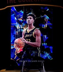 23-24 Select Basketball Trayce Jackson-Davis Blue Cracked Ice Prizm Mezzanine RC