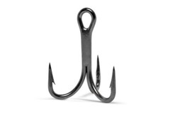 VMC 4x-Strong Treble Hook – 9626 O’Shaugnessy-Black Nickel-Choose Hook/Pack Size
