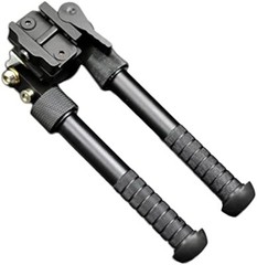 Hunting Rifle Bipod Quick Detach Mount 6»-9″ Adjustable Fit 20mm Picatinny Rail