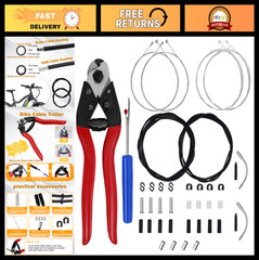 Universal Stainless Steel Wire Cutter Kit for Bike Brake & Shifter Cables – MTB/