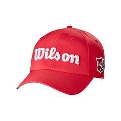 NEW Wilson Golf Pro Tour Adjustable Hat Cap – Red / White