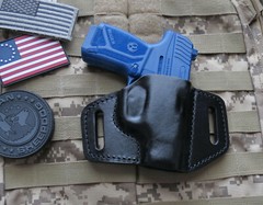 Ruger Max 9 Professional Leather Holster, Forward Cant, Sweat Shield,Made in USA