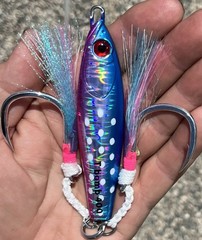 New Tungsten Bomb 400g Tiny 4” Solid Heavy Lowest Profile Bluefin Tuna Jig