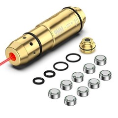 9mm Laser Training Cartridge with 9 Batteries Including Extra Training Back Cap