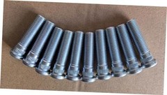 10PCS Wheel Stud Bolts 7/16-20 Thread .475 in. Knurl 1.75′ Length 610-259 |