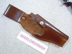 STELZIG LEATHER HOLSTER FOR GOVT. MODEL 1911 45ACP – 5 INCH BARREL.