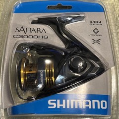 Shimano Sahara 3000 C3000HG HAGANE X-SHIP Spinning Reel Front Drag NEW