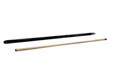 ISZY Billiards 2-Piece Pool Cue Stick Black Hardwood Maple, 58 inch 23oz