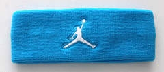 Nike Jordan Headband Adult OSFM Blue Lightning/White