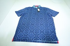 Greyson Golf Blue Migration Polo Mens Size Medium Maltese Blue New INV12676324