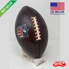 NFL Fully Game Prepped Wilson The Duke Leather Football New