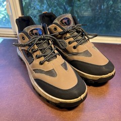 Fation Trip Men’s Hiking Shoes Camel Brown Black US Men’s Size 10.5(Euro 44)