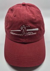 AHEAD Red LPGA Challenge Golf Hat Cap CVS Pharmacy Sponsor