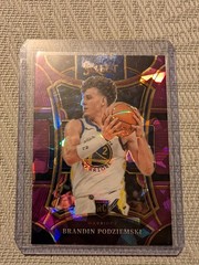 2023-24 Select Basketball Purple Cracked Ice Rookie /99 Brandin Podziemski…