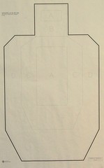 Official USPSA / IPSC Practice Targets [20″ x 32″] (6 targets), light background