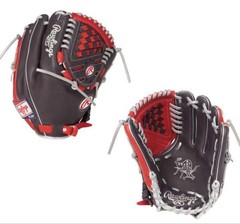 Rawlings HOH MLB Pitcher Softball Glove Navy/Scarlet 11.75 Used