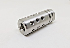 5/8-24 44 Magnum Stainless Steel 2.25 Inch Muzzle Brake Compensator