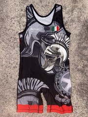 Red Italian World Team Singlet Adult Large