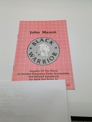 John Mason / Black Warrior Brand 1987 Catalog Original