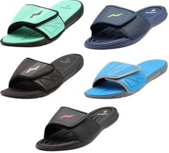 Norty Mens Summer Comfort Casual Slide Flat Strap Shower Sandals Slip On Shoes