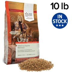 UltraCruz Equine Wellness Supplement for Horses 10 lb, Pellet (33 Day Supply)