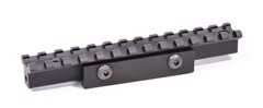 Dan Wesson Vent Rib Barrel Revolver Scope Weaver Base Rail Mount Black