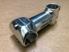New Kalloy Bicycle Ahead Stem 1-1/8″ 28.6mm 5 Deg Rise Bore 25.4 Anodized Silver