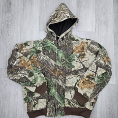 Walls Realtree Jacket Large Thermal Lined Full Zip Hooded