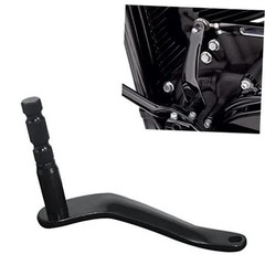 Extended Shifter Shaft Shift Arm for Harley FL Softail 2018-2025 Models Black